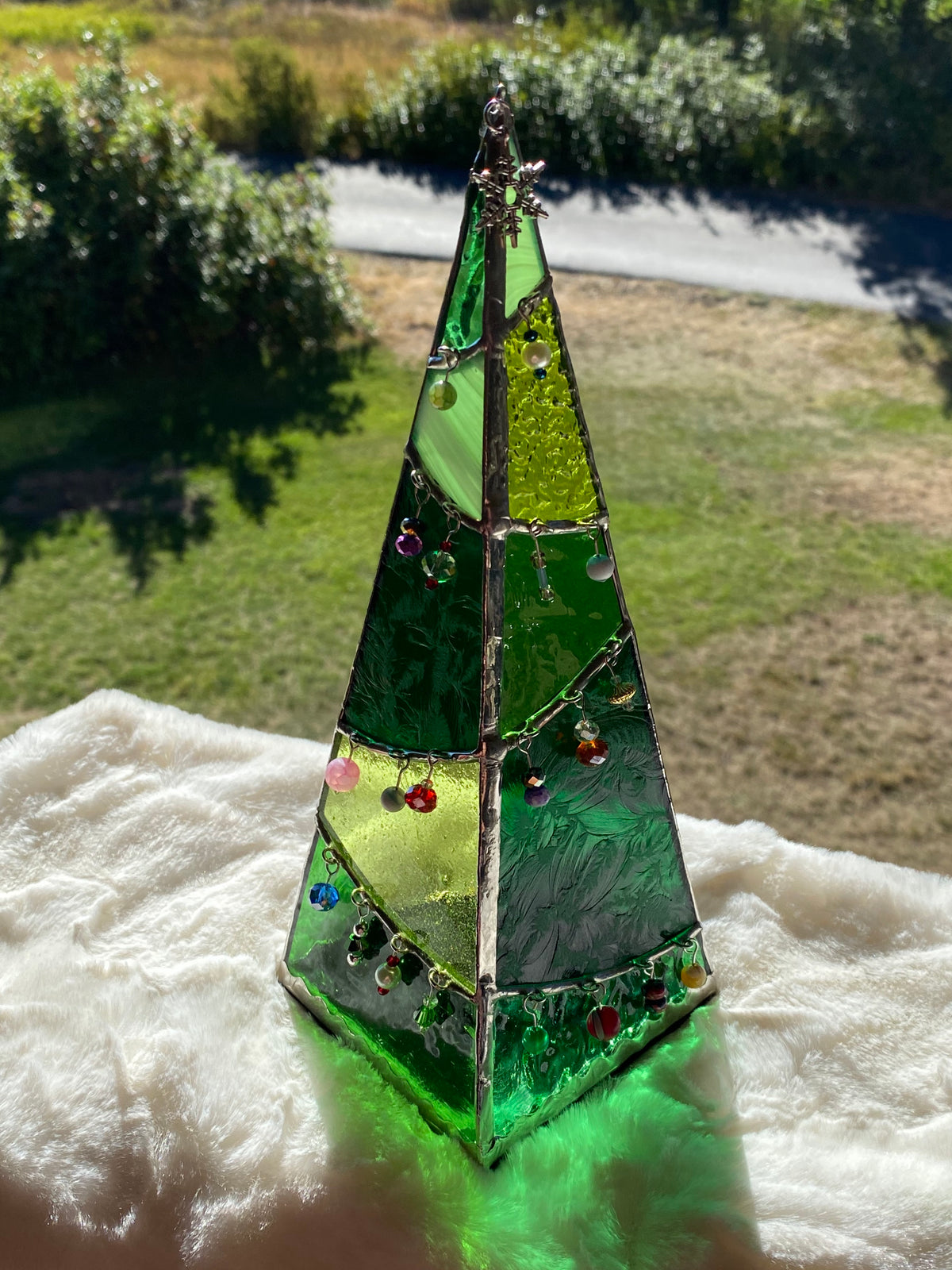 Green 3D Tea Light Christmas Tree