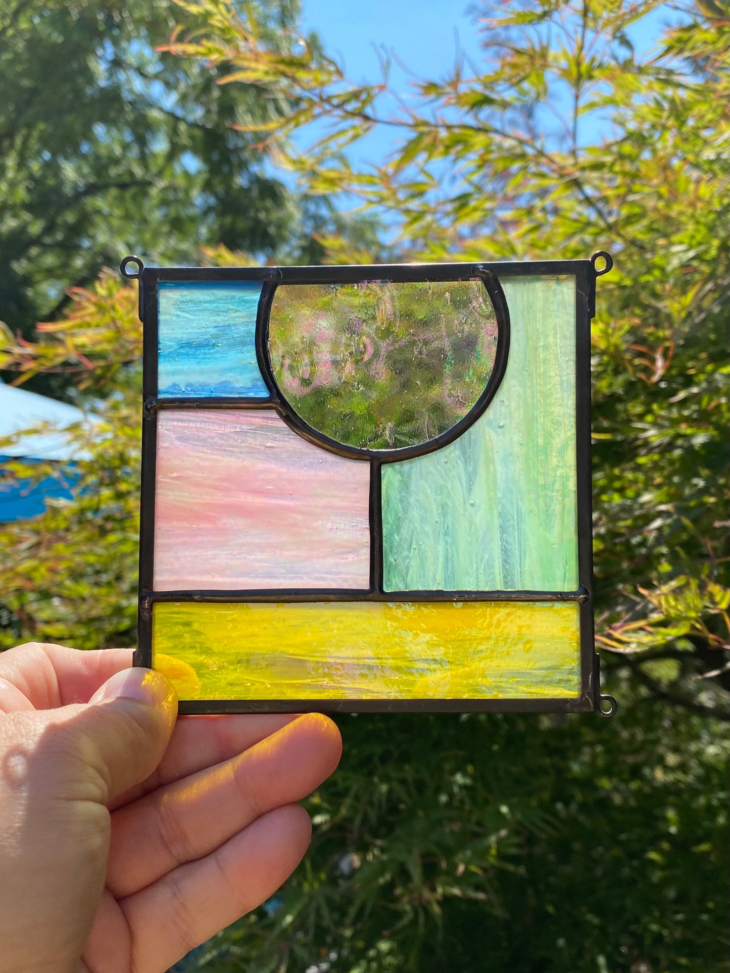 5" x 5" Abstract